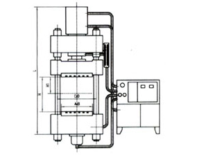 Y32系列四柱液壓機 Y32系列四柱液壓機
